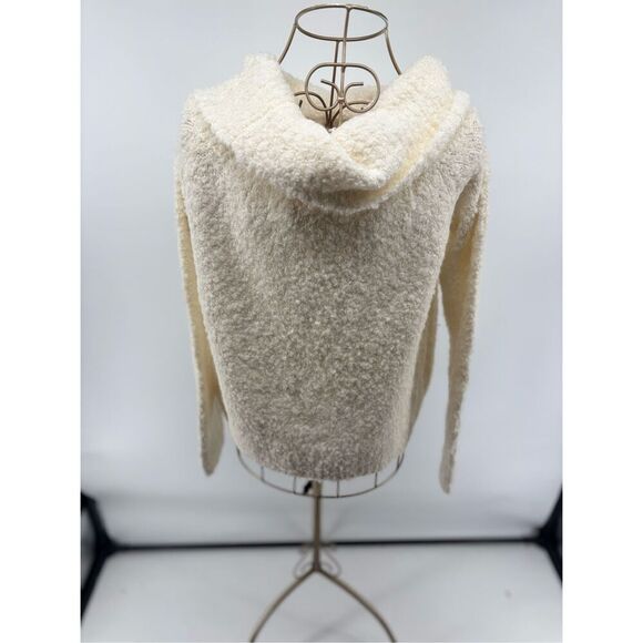 Cinq A Sept Leya Women’s Sweater Size Small Ivory Cowl Neck Alpaca Wool Blend - Picture 9 of 11